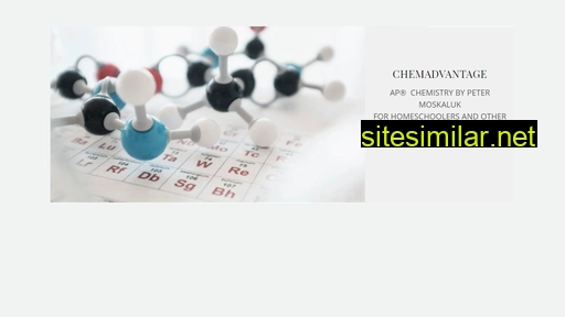 Chemadvantage similar sites
