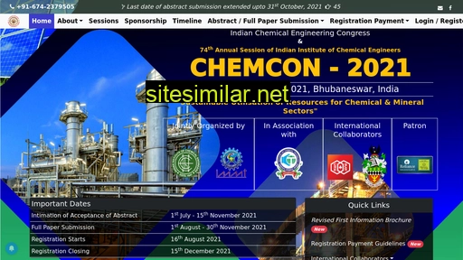 chemcon2021.com alternative sites