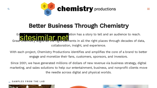chemistryproductions.com alternative sites