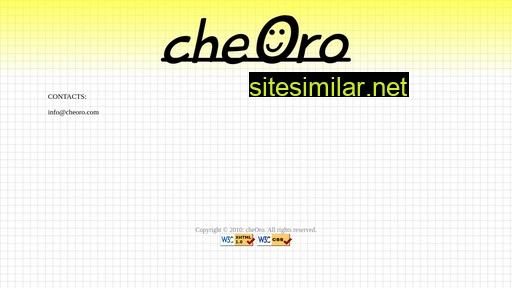 cheoro.com alternative sites