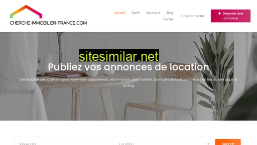 Cherche-immobilier-france similar sites