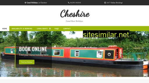 cheshire-canalboatholiday.com alternative sites