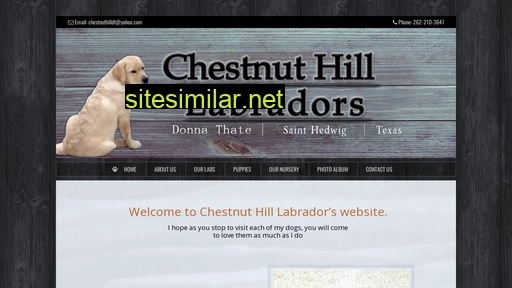 Chestnuthilllabradors similar sites