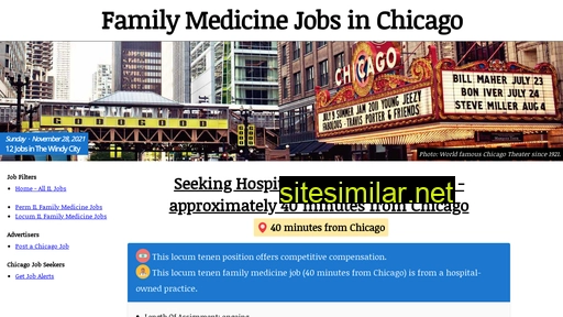 chicagofamilymedjobs.com alternative sites
