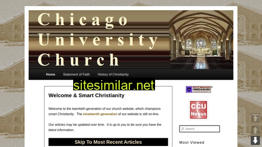 Chicagouniversitychurch similar sites