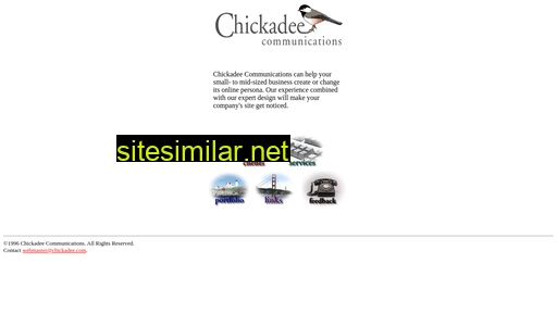 Chickadee similar sites