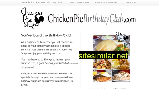 Chickenpiebirthdayclub similar sites