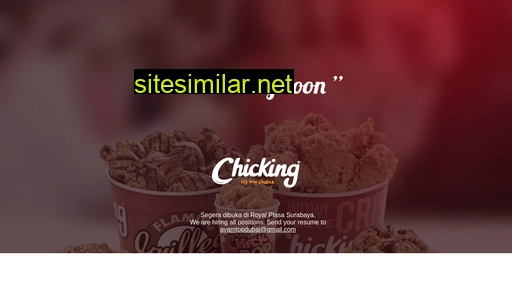 chickingindonesia.com alternative sites