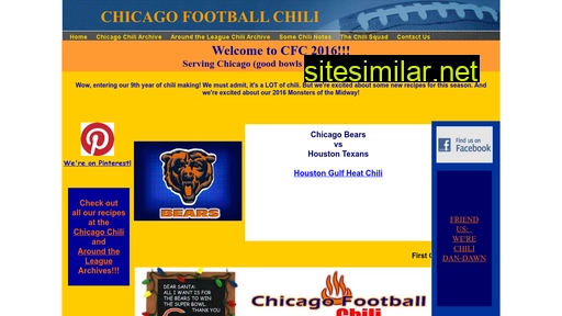 Chicagofootballchili similar sites
