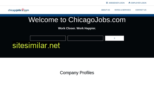 Chicagojobs similar sites