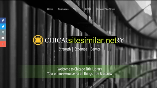 Chicagotitlelibrary similar sites