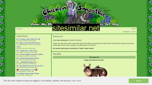 chickensmoothie.com alternative sites