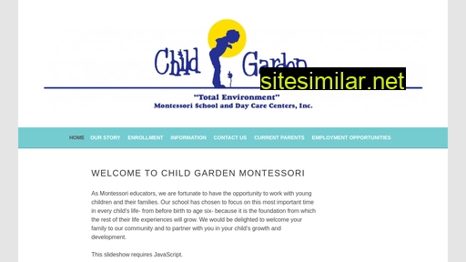 childgardenmontessori.com alternative sites