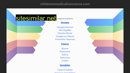 childrensmedicalinsurance.com alternative sites