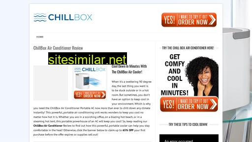chillboxairconditioner.com alternative sites