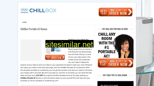 Chillboxportableac similar sites