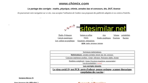 chimix.com alternative sites