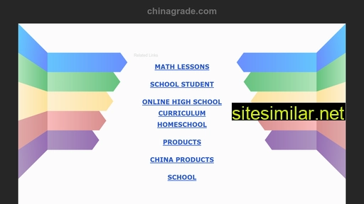 Chinagrade similar sites