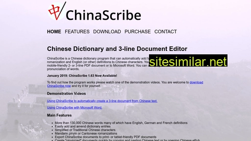 chinascribe.com alternative sites