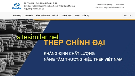 chinhdaisteel.com alternative sites