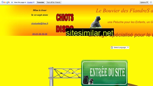 chiotsbouviersdesflandres.com alternative sites