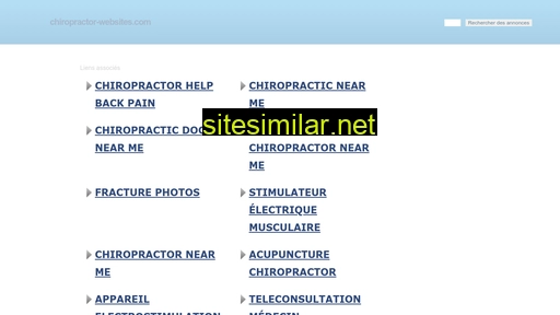 chiropractor-websites.com alternative sites