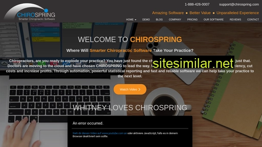chirospring.com alternative sites