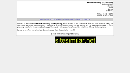 chislettplastering.com alternative sites