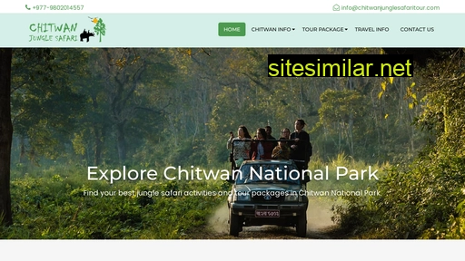 chitwanjunglesafaritour.com alternative sites