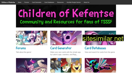 childrenofkefentse.com alternative sites