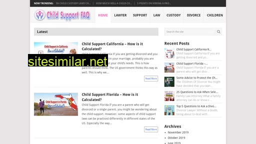 Childsupportfaq similar sites