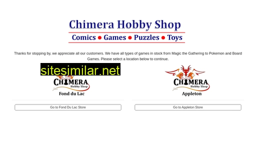 chimerahobby.com alternative sites