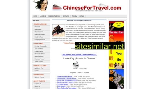 chinesefortravel.com alternative sites