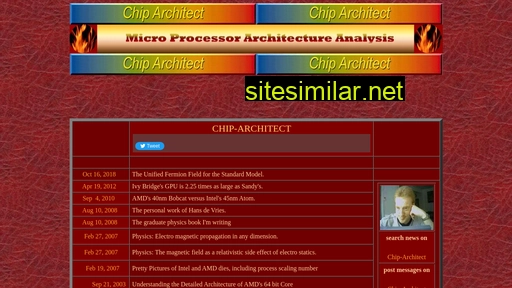 Chip-architect similar sites