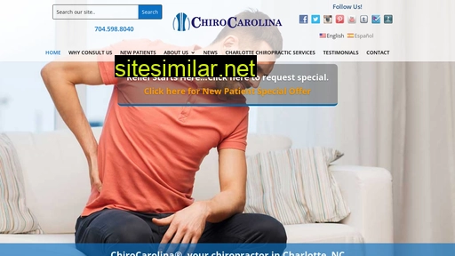 chirocarolinacharlotte.com alternative sites