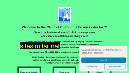 chironthebusinessdoctor.com alternative sites