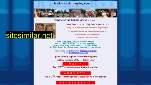 chocksawayfordancing.com alternative sites
