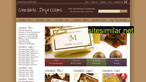 chocolateimpressions.com alternative sites