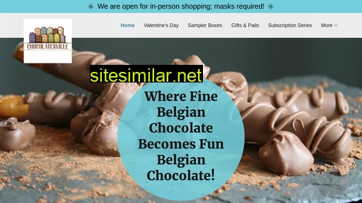 chocolatesville.com alternative sites