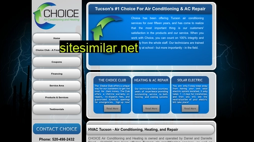 choicehvactucson.com alternative sites