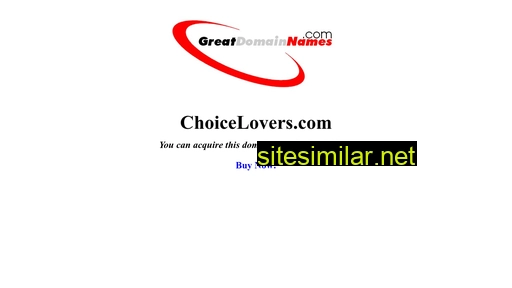 choicelovers.com alternative sites