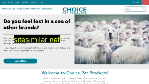 choicepetproducts.com alternative sites