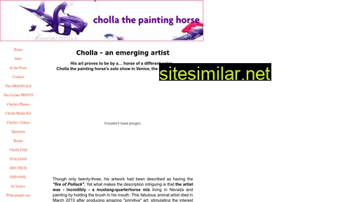 chollathepaintinghorse.com alternative sites