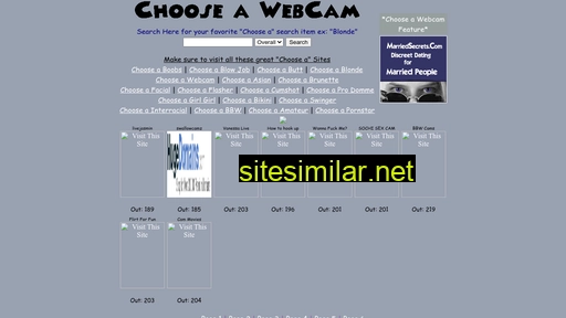 Chooseawebcam similar sites