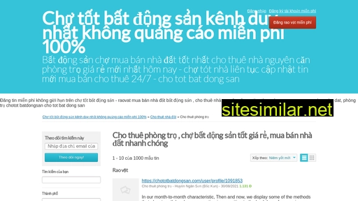 chototbatdongsan.com alternative sites