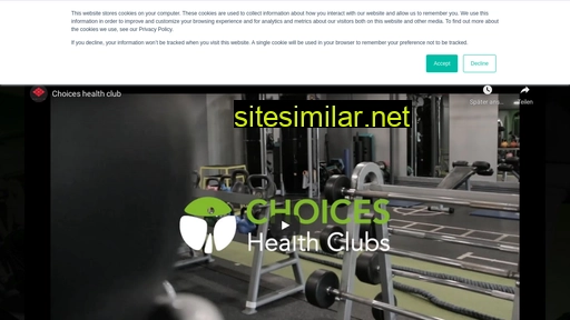 choiceshealthclubs.com alternative sites
