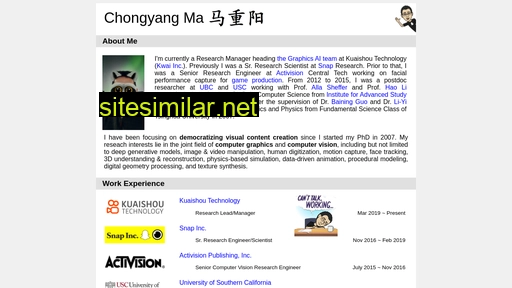 Chongyangma similar sites