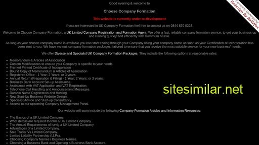choose-company-formation.com alternative sites