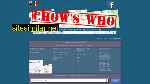 chowswho.com alternative sites