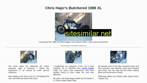 Chrishajer similar sites